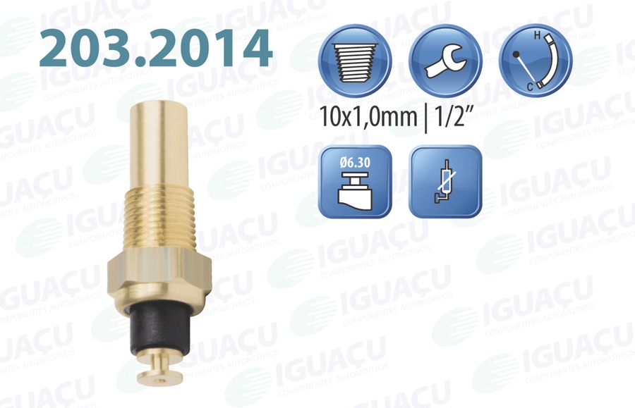 Sensor para o Marcador de Temperatura do Painel - Iguaçu - 203.2014 - Unitário