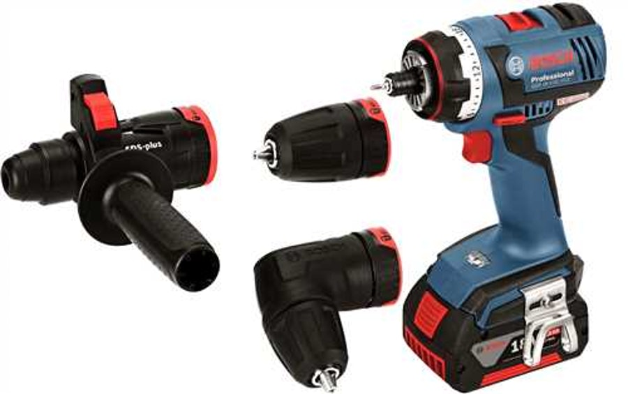 Furadeira Parafusadeira de Impacto 13mm GSR18V-ECFC2 220V - Bosch Equipamentos - 06019E11E0 - Unitário