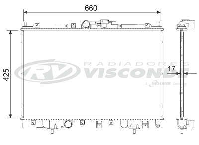 Radiador de Água - Visconde - 12627 - Unitário