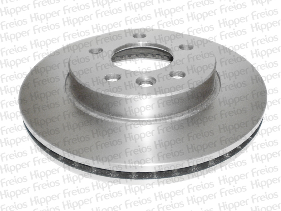 Disco de Freio Ventilado Dianteiro Sem Cubo 303mm 76mm 5 Furos - Hipper Freios - HF 90 - Unitário