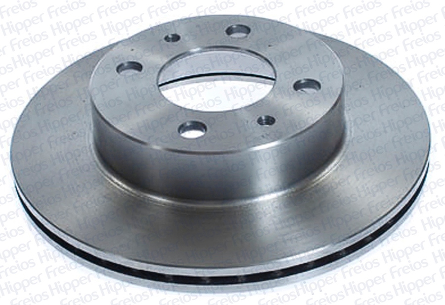 Disco de Freio Ventilado sem Cubo - Hipper Freios - HF 106 - Par