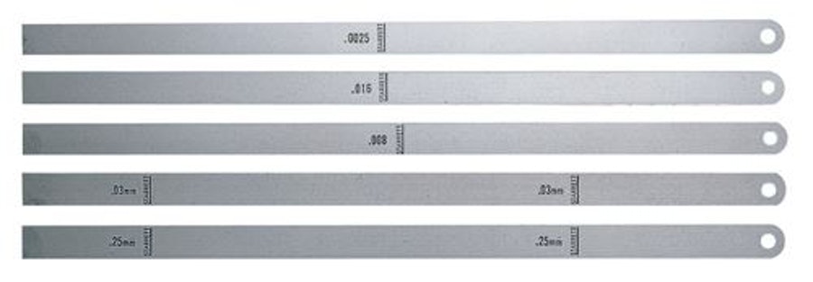 Calibre Folga em Lâmina 0,40mm 12,7x300mm - Starrett - 667M-40 - Unitário