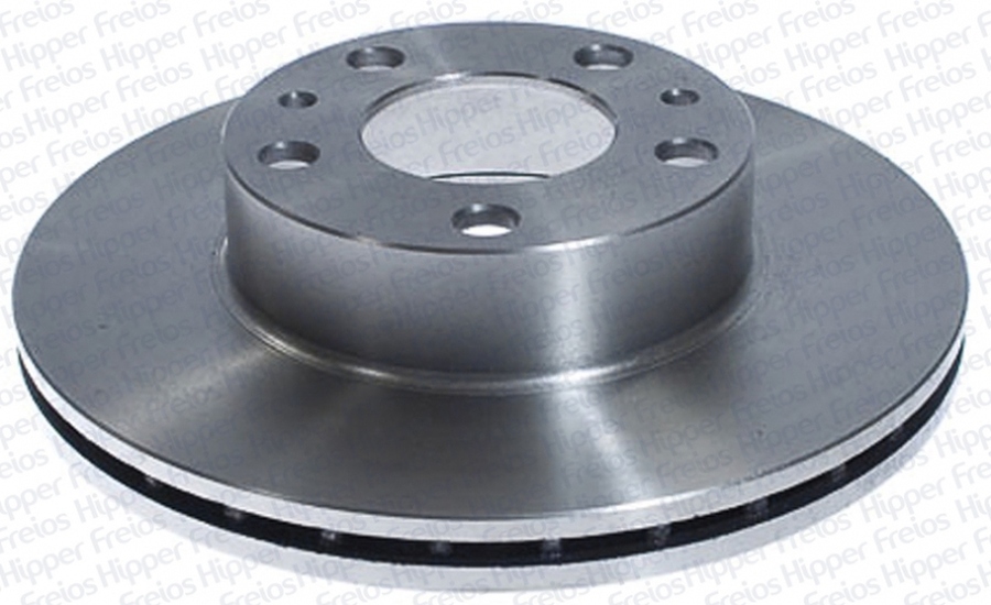 Disco de Freio Ventilado Dianteiro Sem Cubo 280mm 65,5mm 5 Furos - Hipper Freios - HF 41 - Unitário