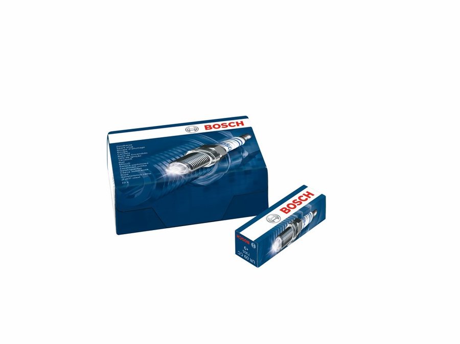 Vela de Ignição Bosch Eletrodo de Duplo Irídio Carcaça Níquel Linha Leve - Bosch - 0242240691 - Unitário