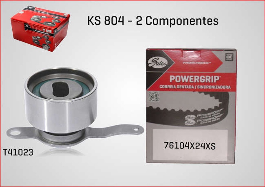 Kit de Correia Dentada - Gates - KS804 - Unitário