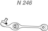 Braço Oscilante da Suspensão - Nakata - N 246 - Unitário