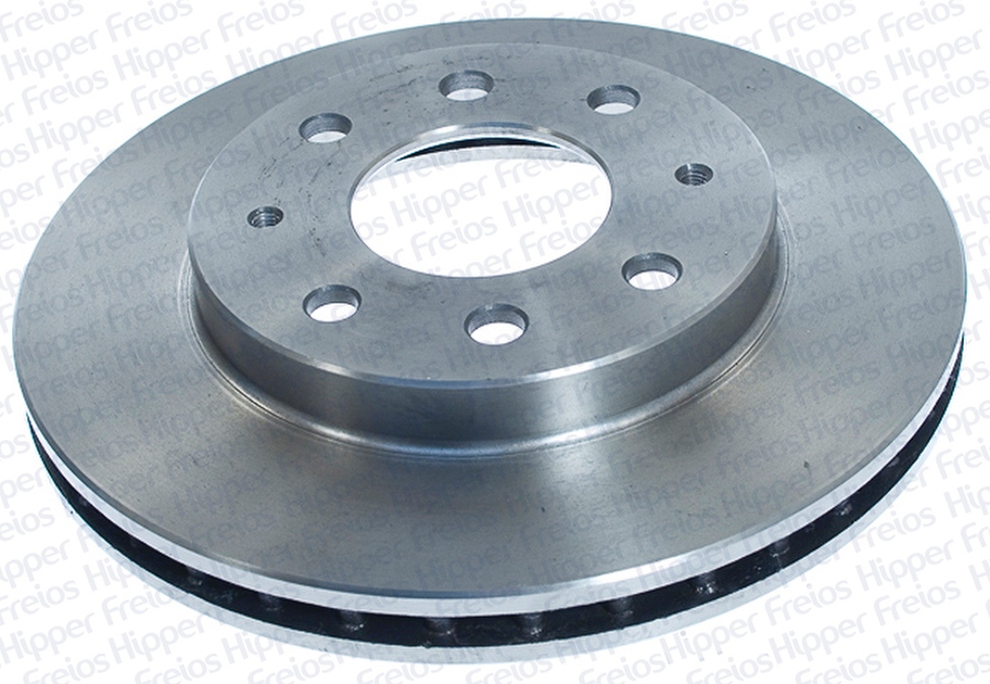 Disco de Freio Ventilado sem Cubo - Hipper Freios - HF 206B - Par