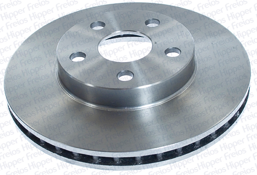 Disco de Freio Ventilado sem Cubo - Hipper Freios - HF 505 - Par