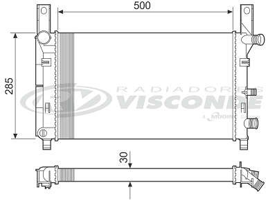 Radiador de Água - Visconde - 12584 - Unitário