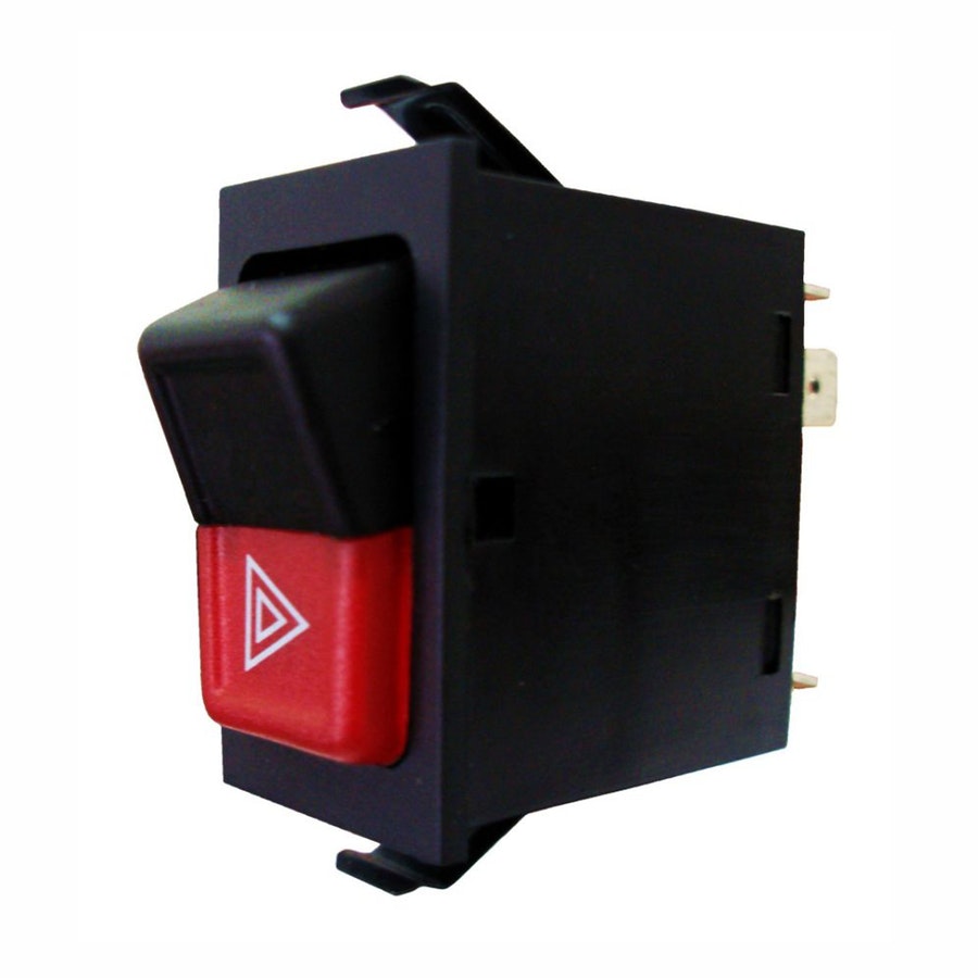 Interruptor do Pisca Alerta Audi/Vw 2Ta953235 - 7 Terminais 24V Chave Comutadora - DNI - DNI 2107 - Unitário