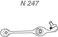 Braço Oscilante da Suspensão - Nakata - N 247 - Unitário