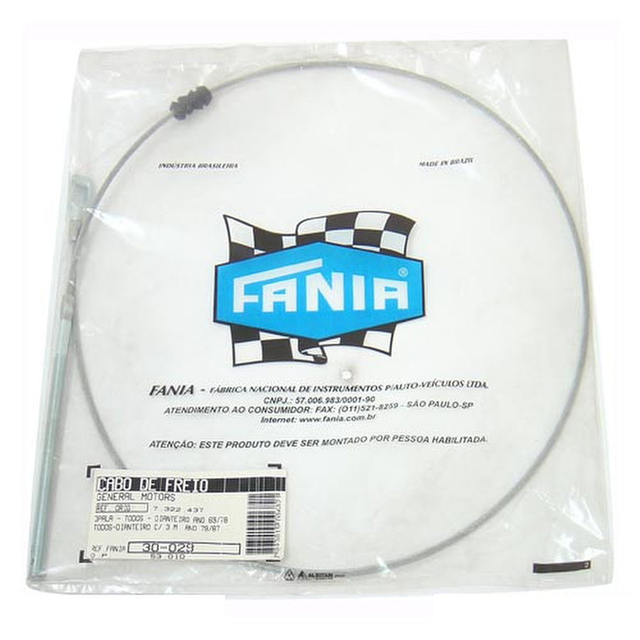 Cabo do Freio de Mão - Fania - 30-029 - Unitário