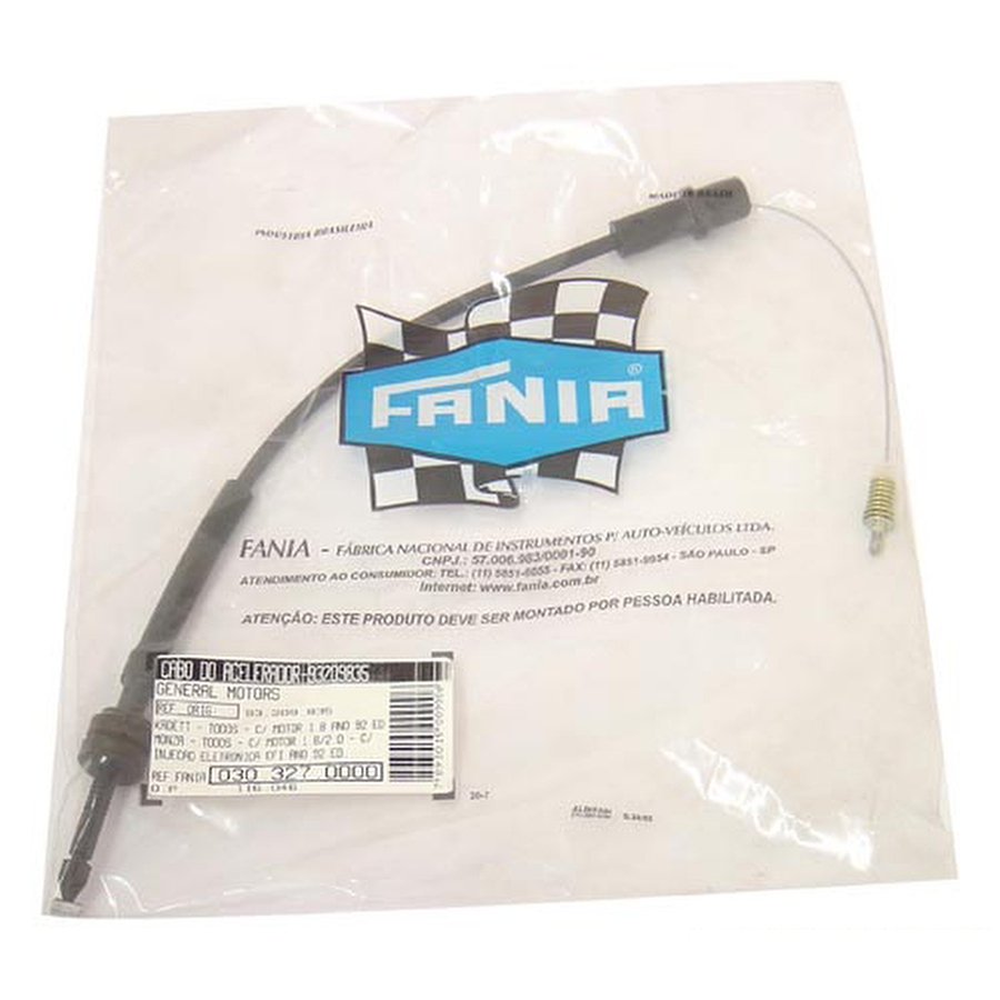 Cabo do Acelerador - Fania - 30-327 - Unitário