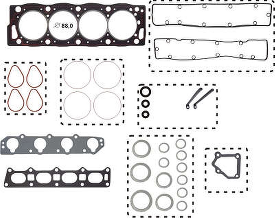 Kit Retifica do Cabecote - Bastos Juntas - 1512144PK - Unitário