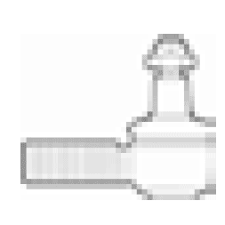 Terminal de Direção - MecPar - TI3872 - Unitário