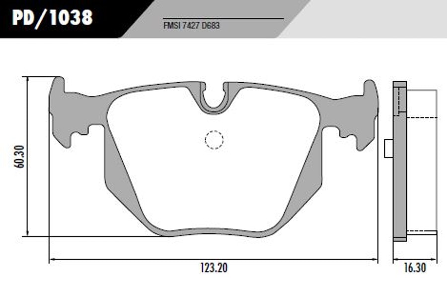 Pastilha de Freio - Fras-le - PD/1038 - Jogo