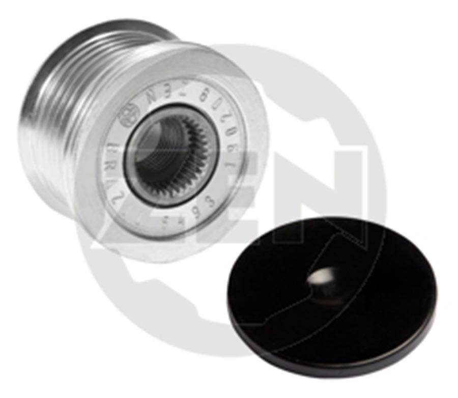 Polia com Roda-Livre para Alternador Automotivo Unitária - Zen - 5493 - Unitário