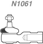 Terminal de Direção - Nakata - N 1061 - Unitário