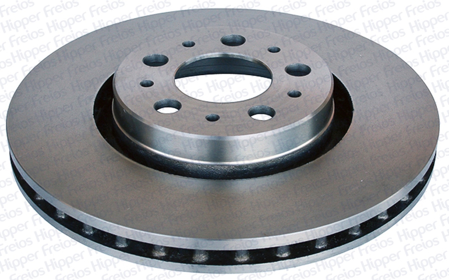 Disco de Freio Ventilado sem Cubo - Hipper Freios - HF 800C - Par