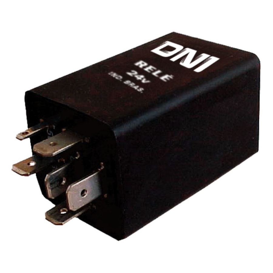Relé Limpador de Para-Brisas Iveco 4862208 / 500369986 / 99476425 - 24V 6 Terminais - DNI - DNI 0838 - Unitário