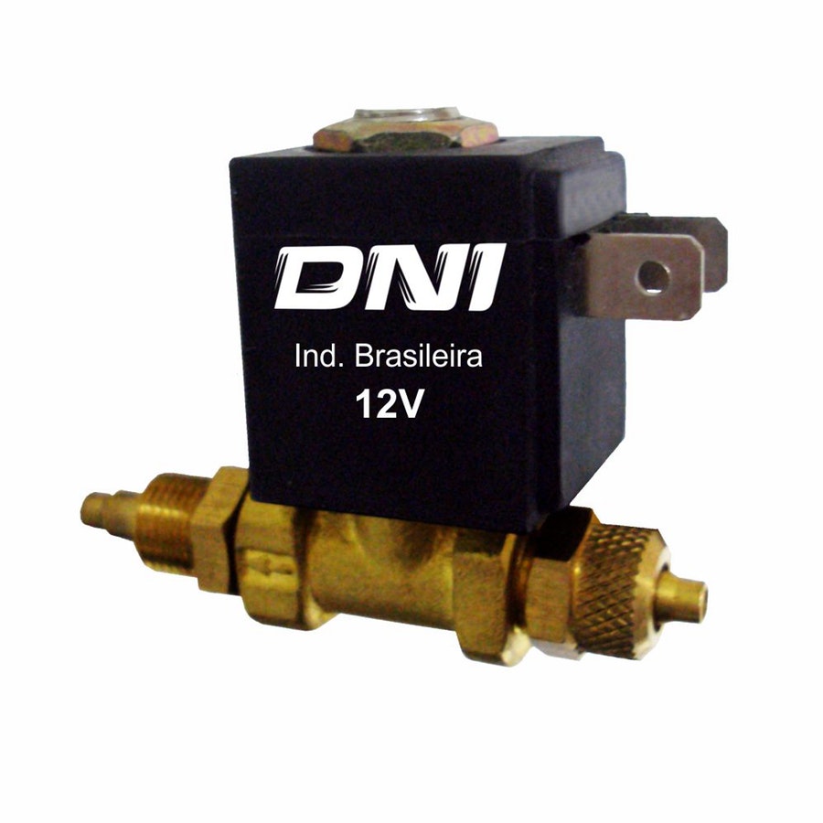Válvula Eletrônica para Acionamento 12V para Buzina DNI 7010 Preto - DNI - DNI 7010 - Unitário