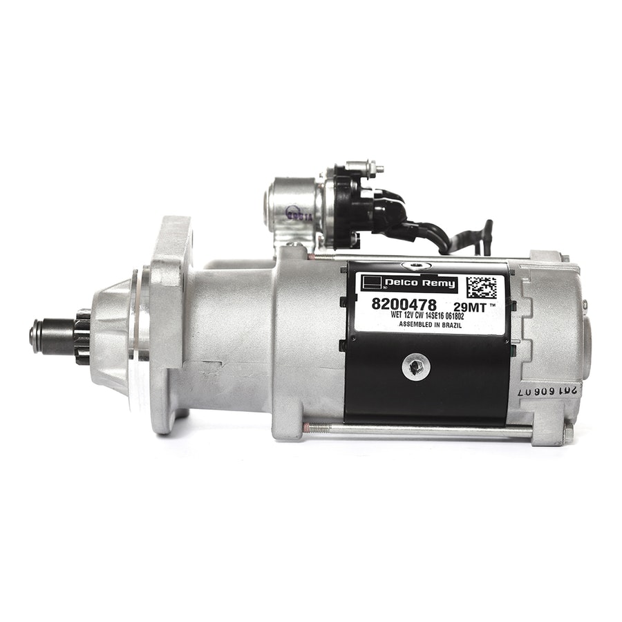 Motor de Partida 12V 3,3kW Linha Pesada VWB/Ford Cummins 10 Dentes 10/12 Relação CW