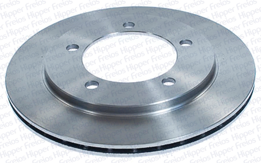 Disco de Freio Ventilado sem Cubo - Hipper Freios - HF 308 - Par
