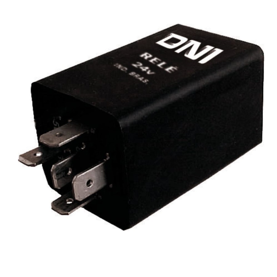 Relé Temporizador do Esgotamento de Água e Reservatório de Freio Vw/Audi/Scania-24V 5 Terminais - DNI - DNI 8522 - Unitário
