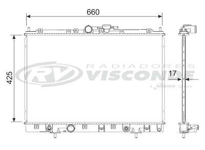 Radiador de Água - Visconde - 12628 - Unitário
