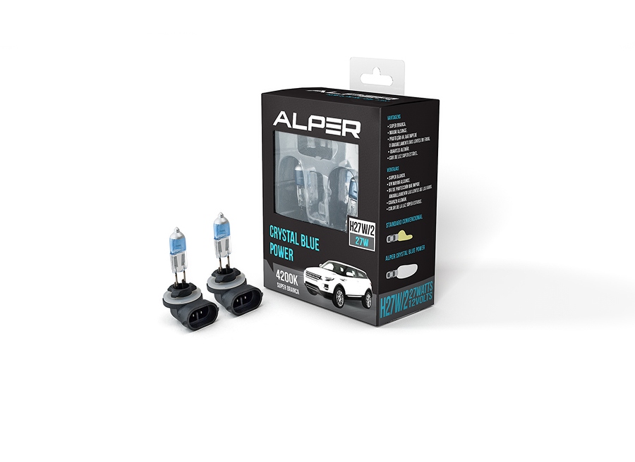 Lâmpada Super Branca H27W/2 - Alper - 17117 - Unitário