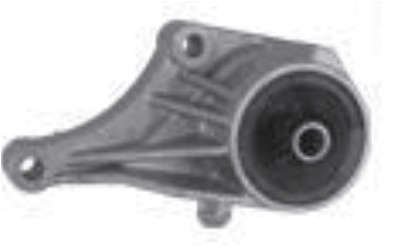 Coxim Dianteiro do Motor Lado Esquerdo Chevrolet Corsa Meriva Montana 2002 em Diante - Borflex - 3009 - Unitário