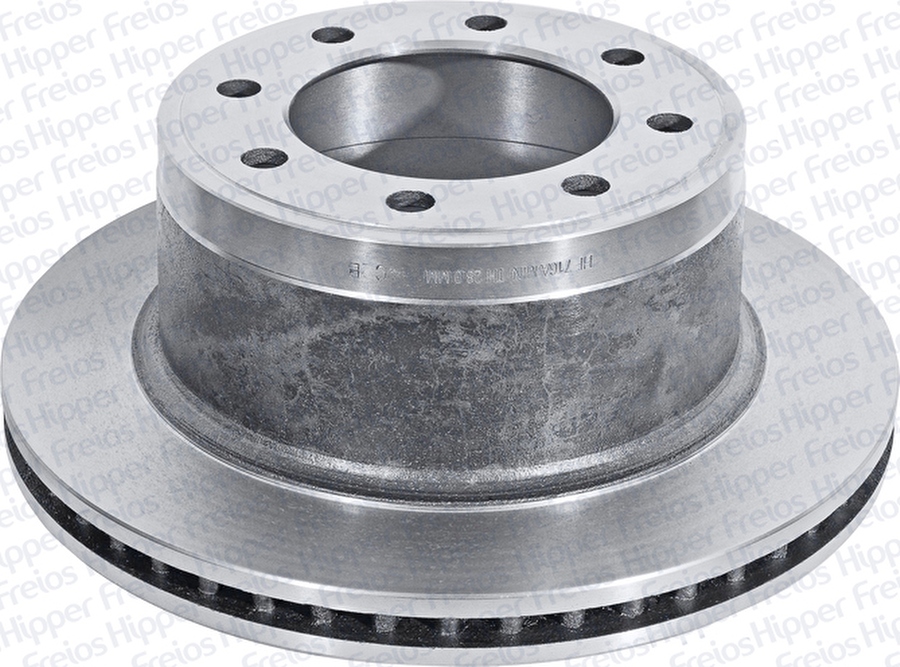 Disco de Freio Ventilado sem Cubo - Hipper Freios - HF 716A - Par