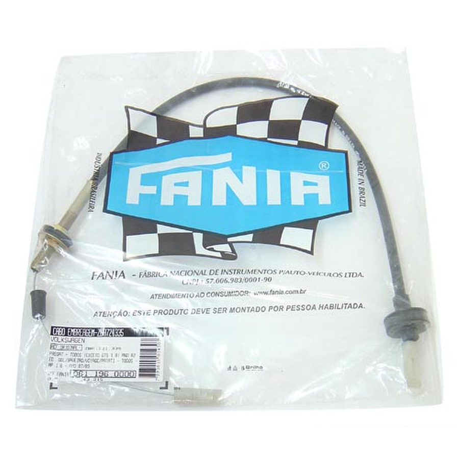 Cabo da Embreagem - Fania - 61-196 - Unitário