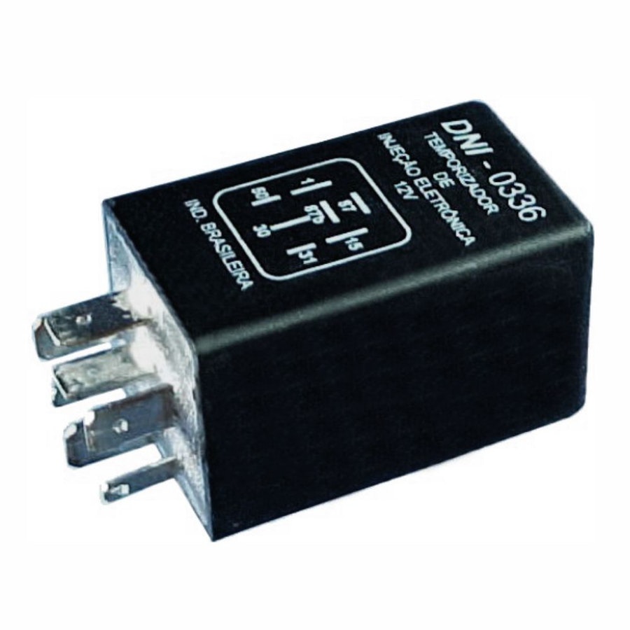 Relé para Injeção Eletrônica Fiat / Peugeot / Renault / Alfa Romeo - 12V 7 Terminais - DNI - DNI 0336 - Unitário