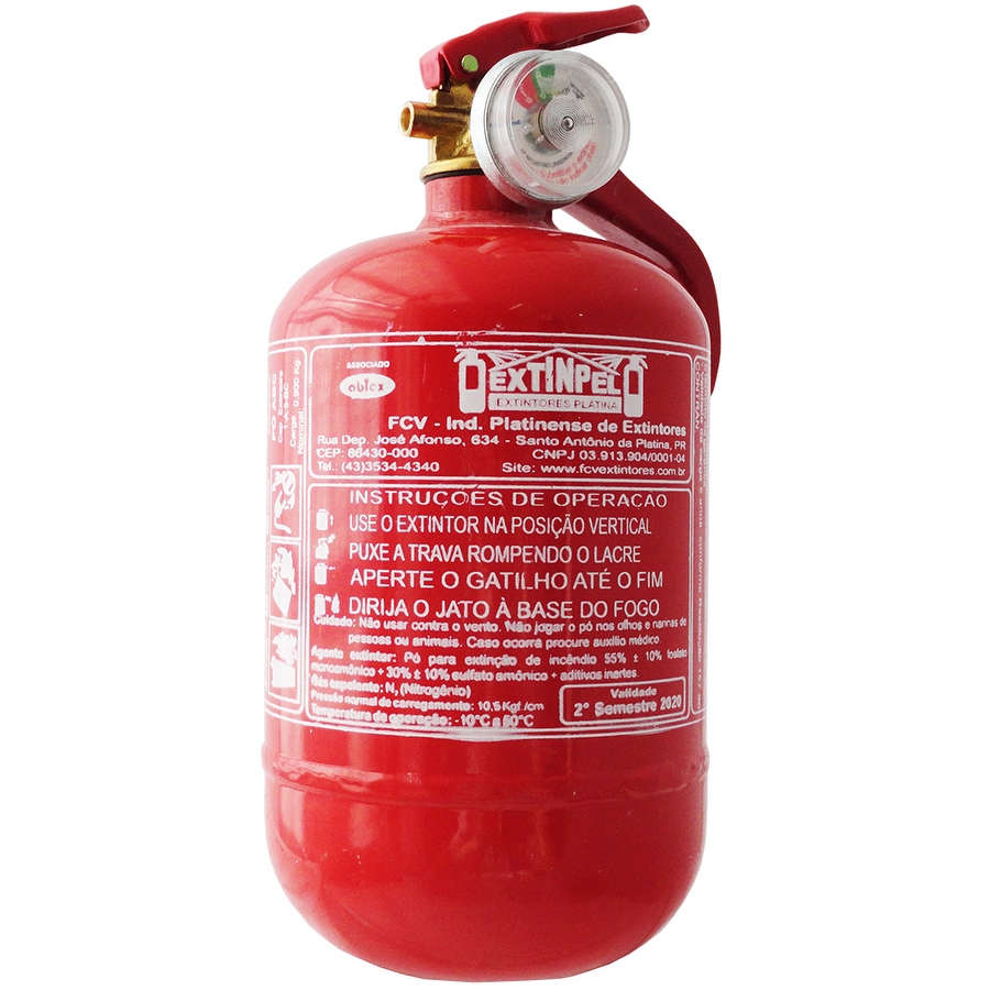 Extintor de Incêndio ABC - Extinpel - R535 - Unitário