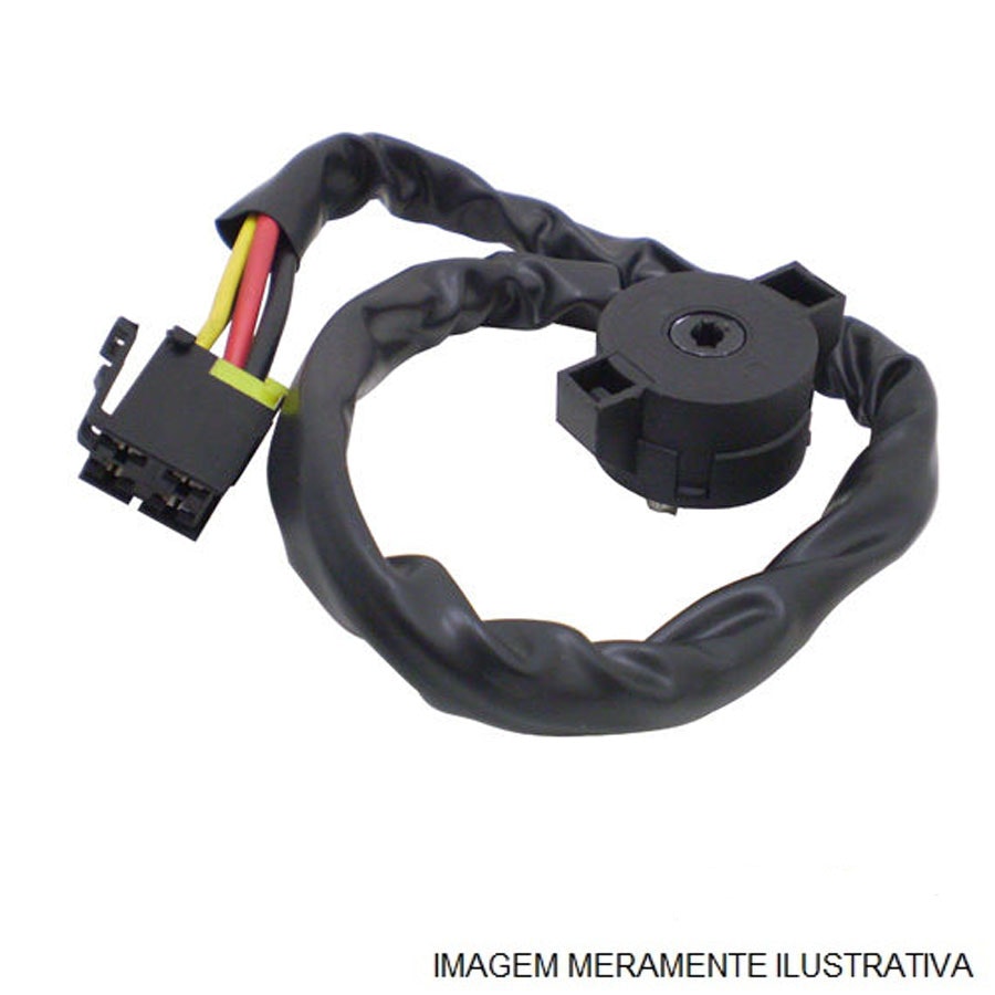 Comutador elétrico de ignição e partida da Trava de direção - Original Scania - 1425019 - Unitário