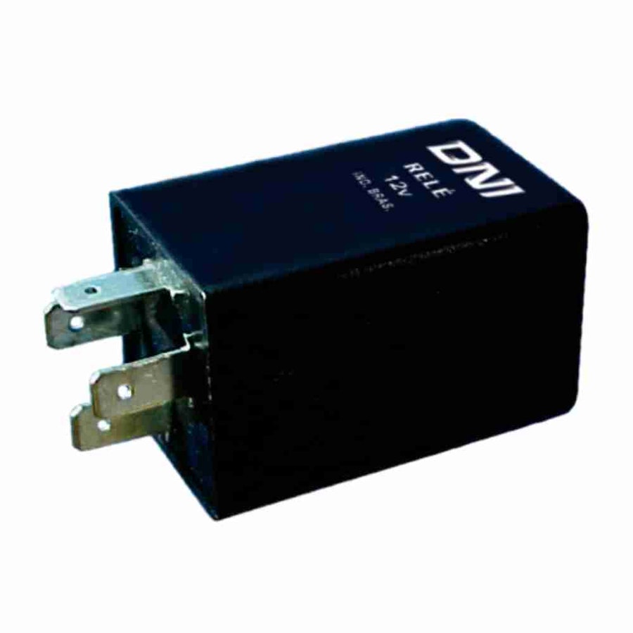 Relé Universal Temporizador de 5 Segundos com Saída Positiva - 12V 4 Terminais - DNI - DNI 0302 - Unitário