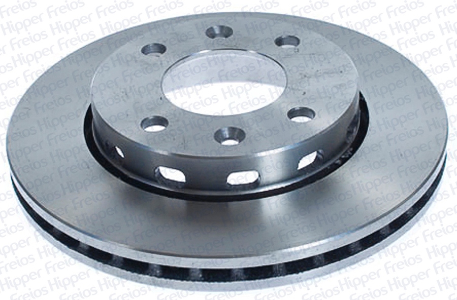 Disco de Freio Ventilado sem Cubo - Hipper Freios - HF 356 - Par