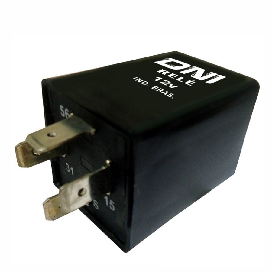 Relé Temporizador do Acionamento da Caçamba Audi / Vw 2T0955531B - 12V 4 Terminais - DNI - DNI 8171 - Unitário