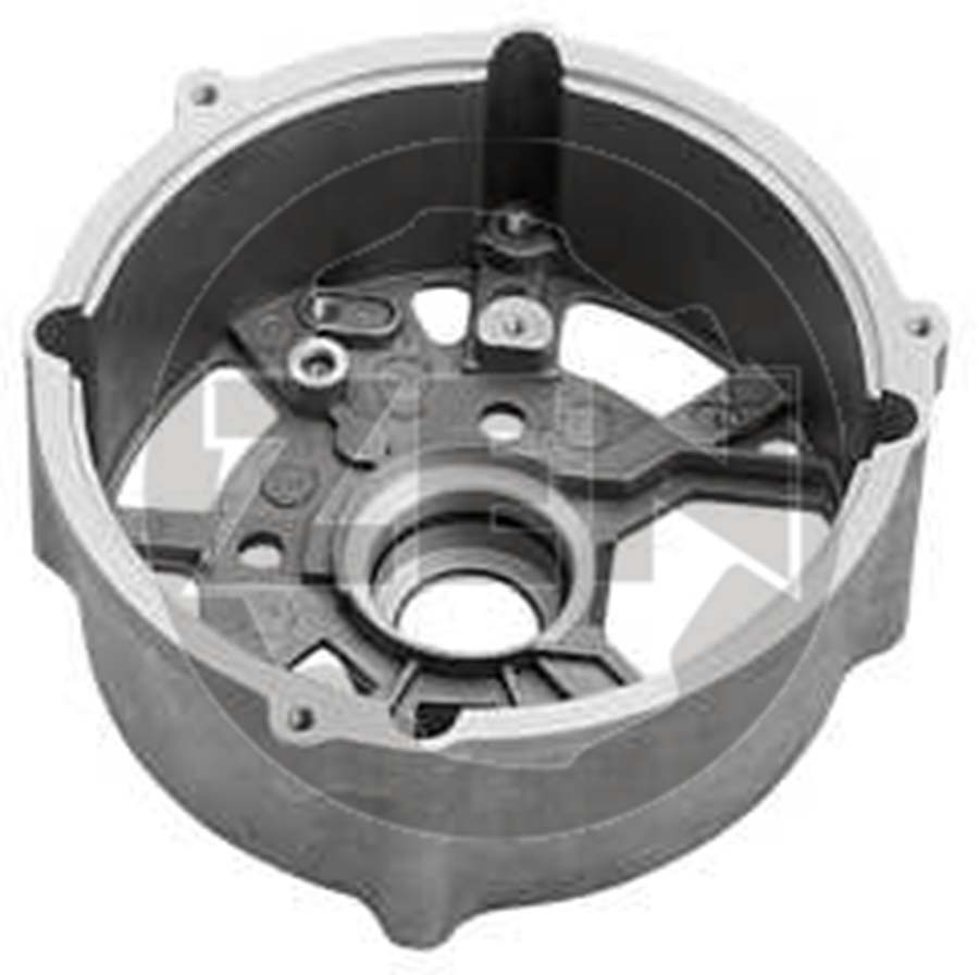 Mancal do Alternador Traseiro Sem Rolamento ou Bronzina Proteção Interna Automotiva - Zen - 3947 - Unitário