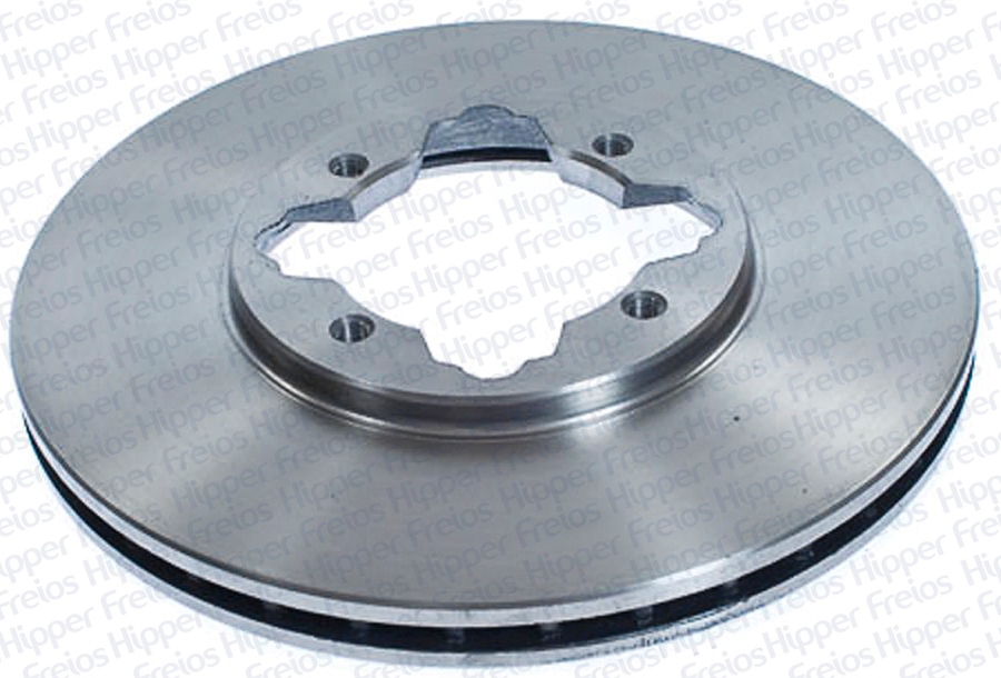 Disco de Freio Ventilado sem Cubo - Hipper Freios - HF 837 - Par