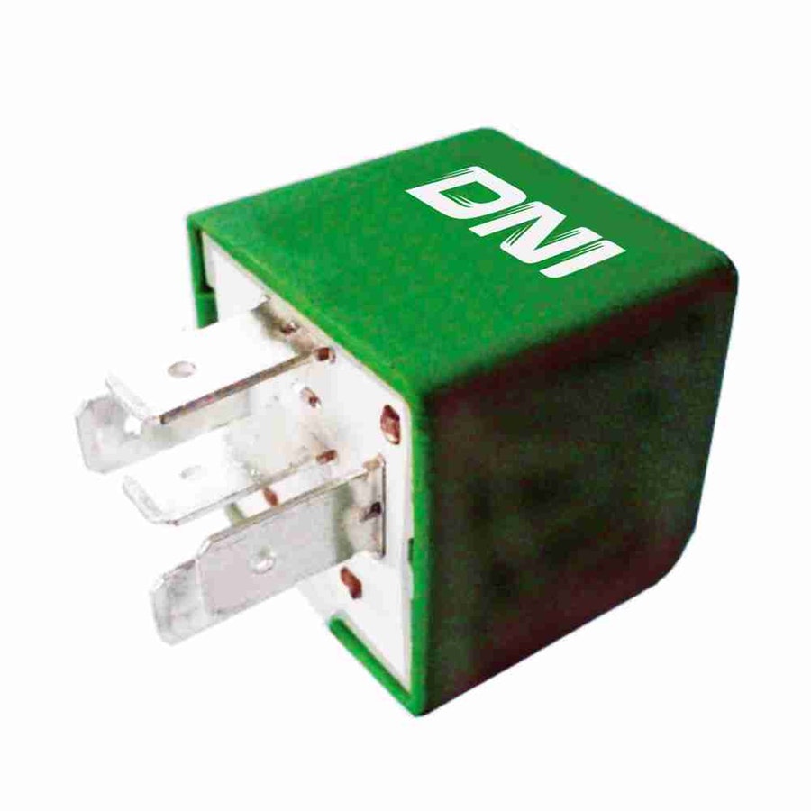 Relé Duplo N.A Saídas Independentes com Resistor Alfa Romeo / Audi / Bmw / Vw - 12V 5 Terminais - DNI - DNI 0146 - Unitário