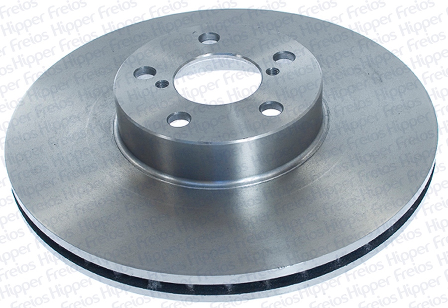 Disco de Freio Ventilado sem Cubo - Hipper Freios - HF 655 - Par