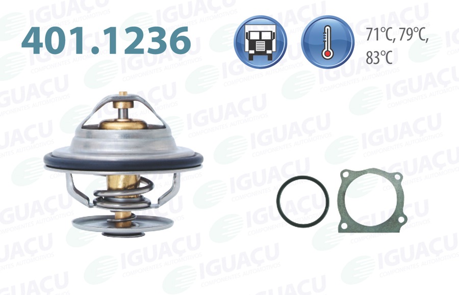 Válvula Termostática - Iguaçu - 401.1236-71 - Unitário