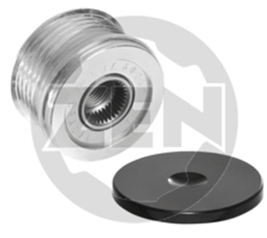 Polia com Roda-Livre para Alternador Automotivo Unitária - Zen - 5507 - Unitário