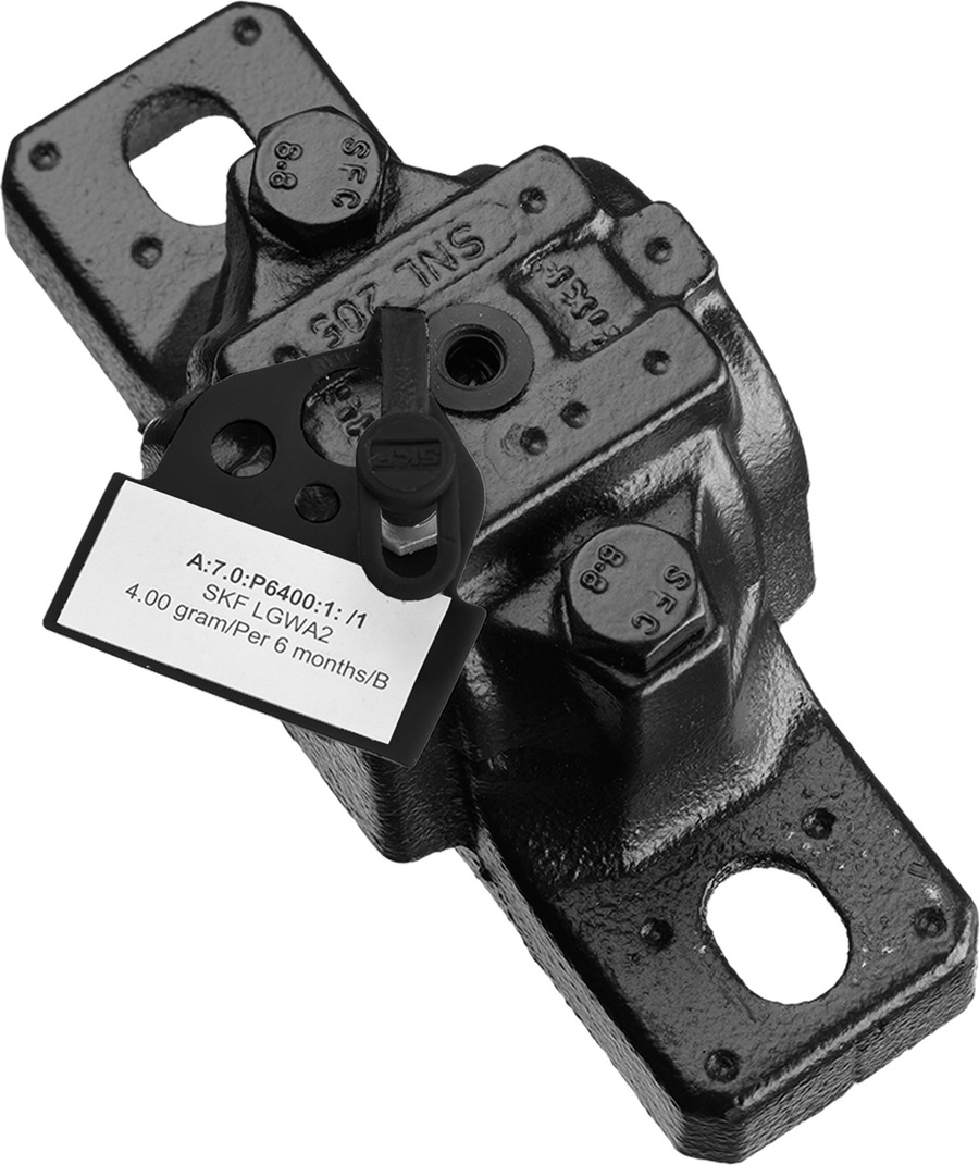 50 tampas e identificadores pretos + 2 folhas de etiquetas adesivas para impressão - SKF - TLAC 50/Z - Unitário
