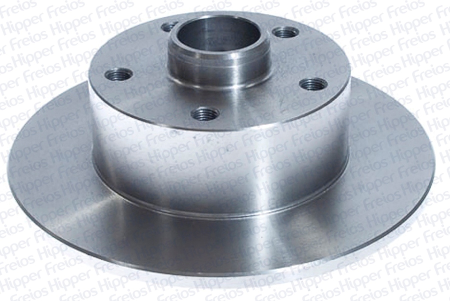 Disco de Freio Sólido com Cubo - Hipper Freios - HF 80A - Par