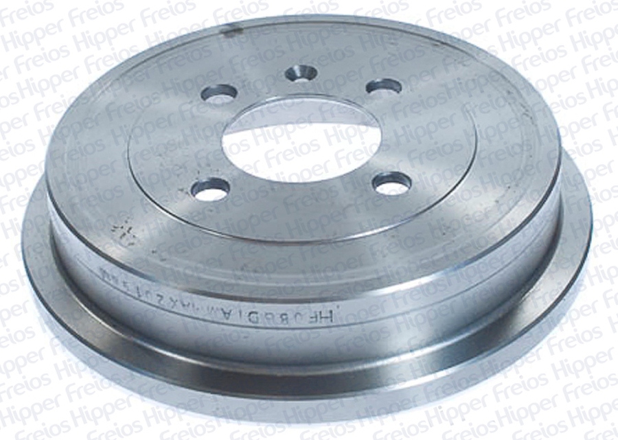 Tambor de Freio Sem Cubo Traseiro 236,7mm Diâmetro 59,5mm Altura - Hipper Freios - HF 08B - Par