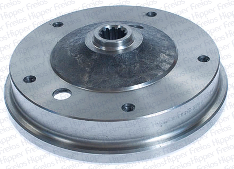 Tambor de Freio Traseiro com Cubo 264mm Diâmetro Externo 82mm Altura - Hipper Freios - HF 61 - Unitário