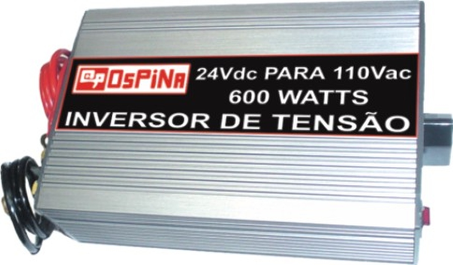 Inversor de Tensão de 24Vdc>110Vac - Ospina - 083035 - Unitário